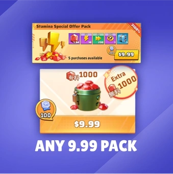 9.99 Packs Standard
