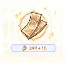 299+15 Bons