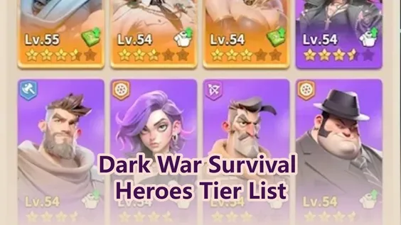 Dark War Survival Heroes Tier List – Which Heroes Are Worth