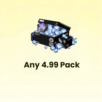 Qualquer pacote de $4.99