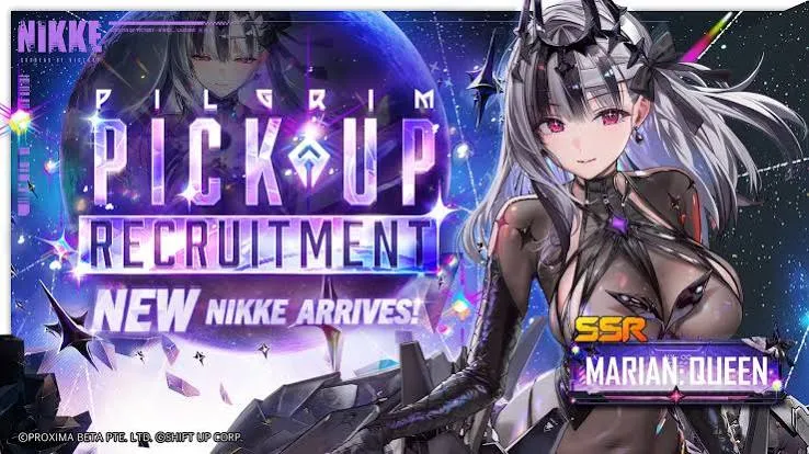 NIKKE Marian Queen 4th Anniversary character