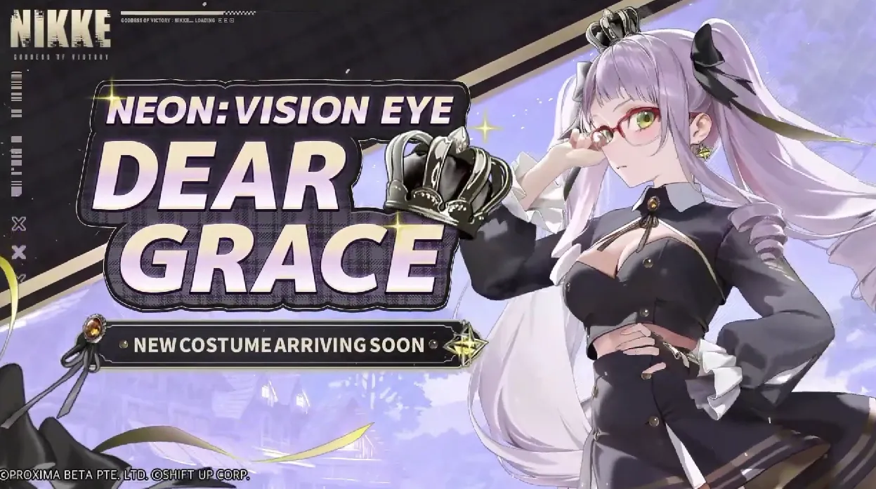 Neon Vision Eye Dear Grace costume